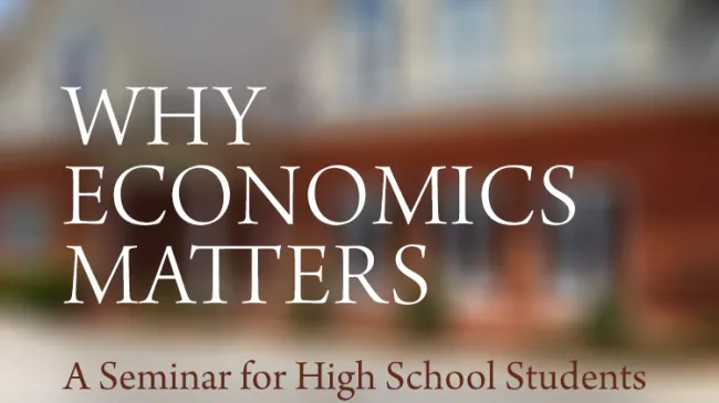 Why Economics Matters Seminar